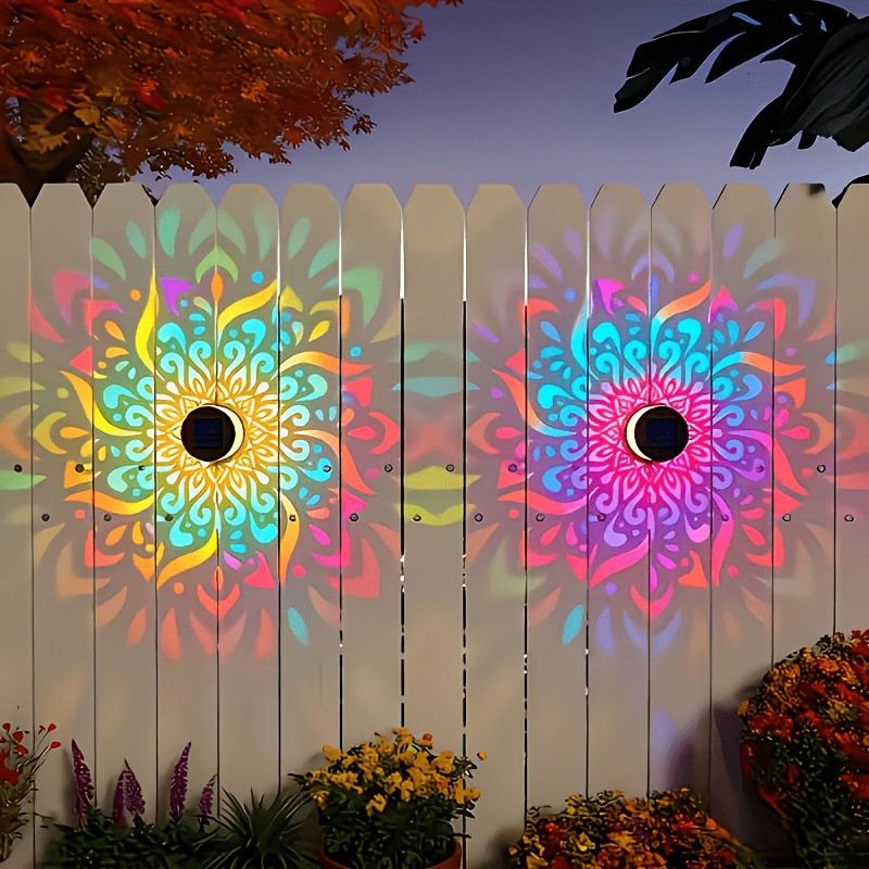 Solar LED Wall Light Mandala P - Lighting Decoration Ideas 评论和价格