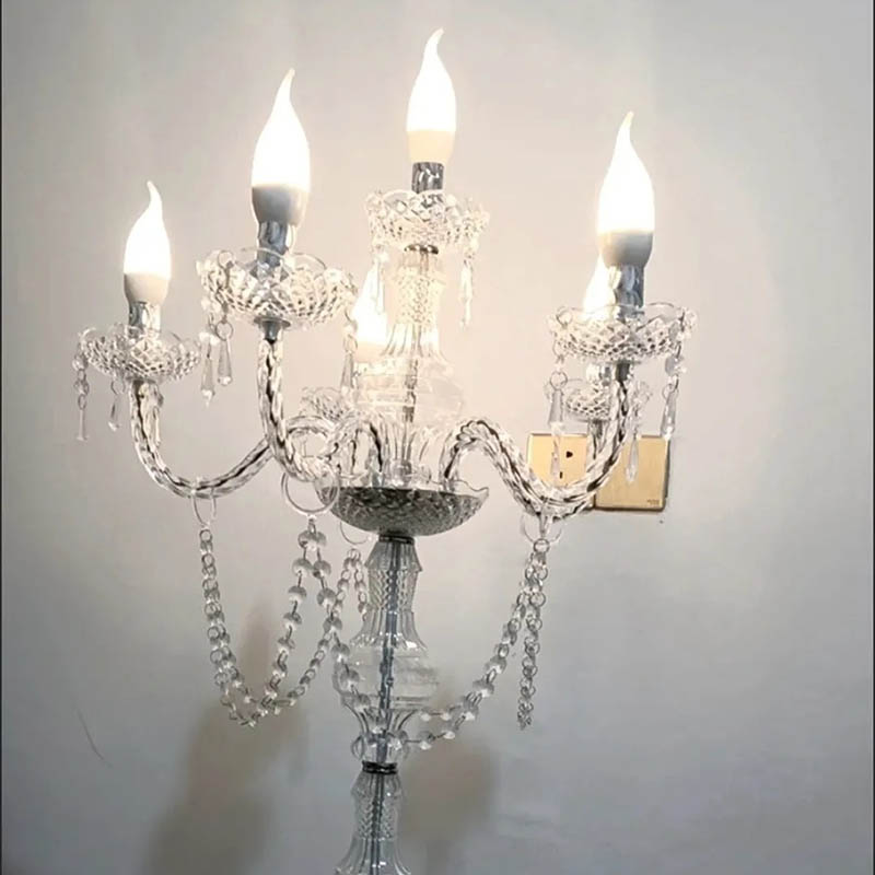 Modern Luxury Candle Lamps Wed - Lighting Decor Living Room 评论和价格